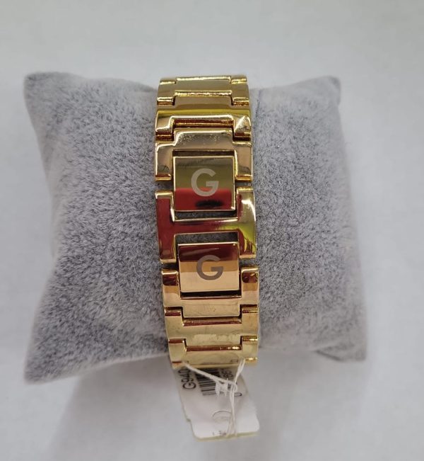 Guess. Reloj analógico mujer. Dorado piedras. - Imagen 2