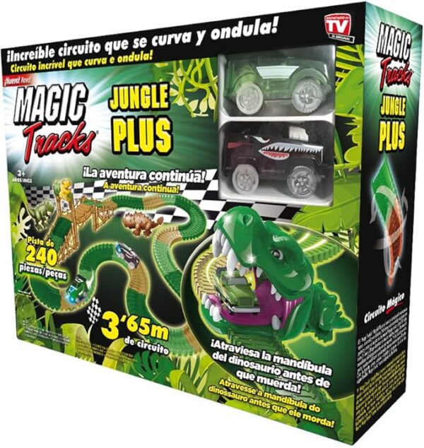 magic traks jungle plus, juguete